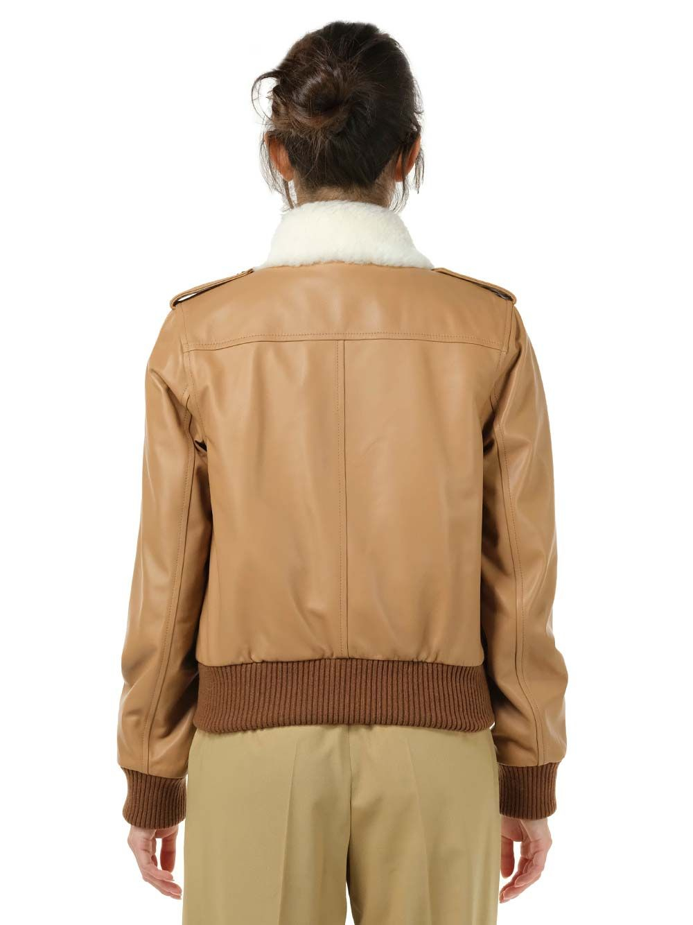 [Loewe] Leather Jacket FW22 S359Y19L433288
