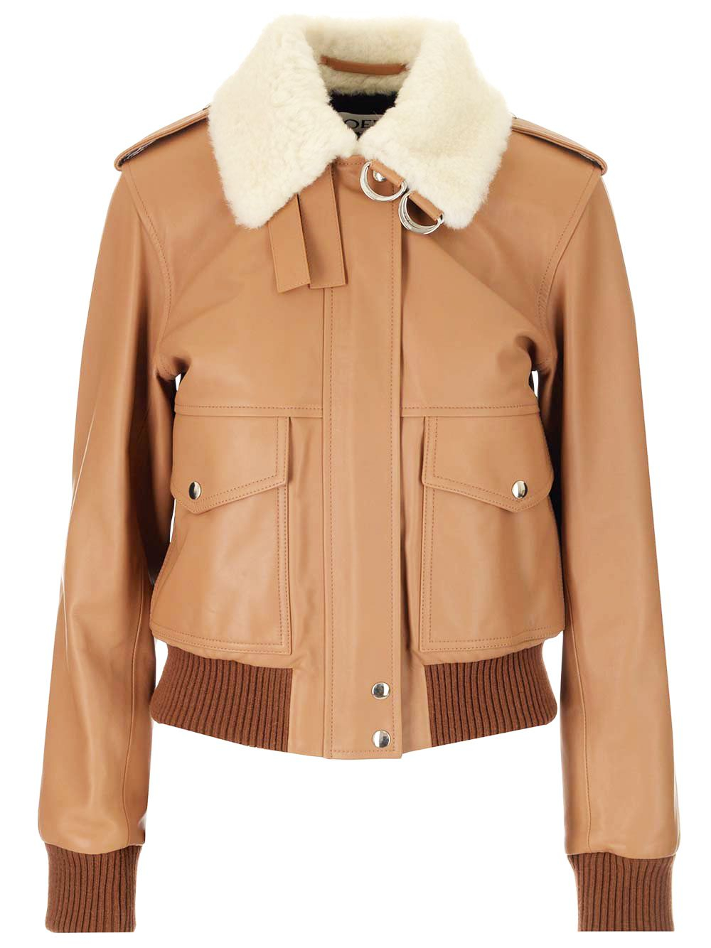 [Loewe] Leather Jacket FW22 S359Y19L433288