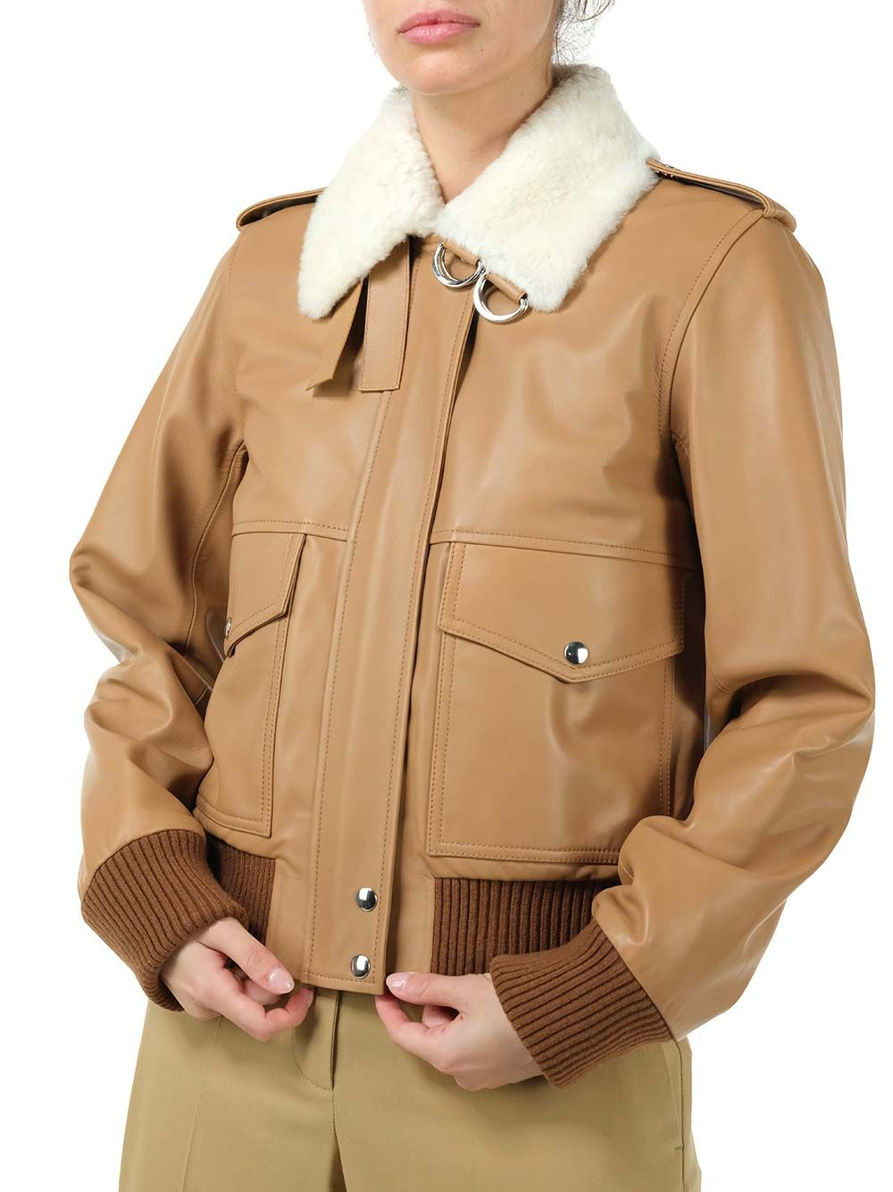 [Loewe] Leather Jacket FW22 S359Y19L433288