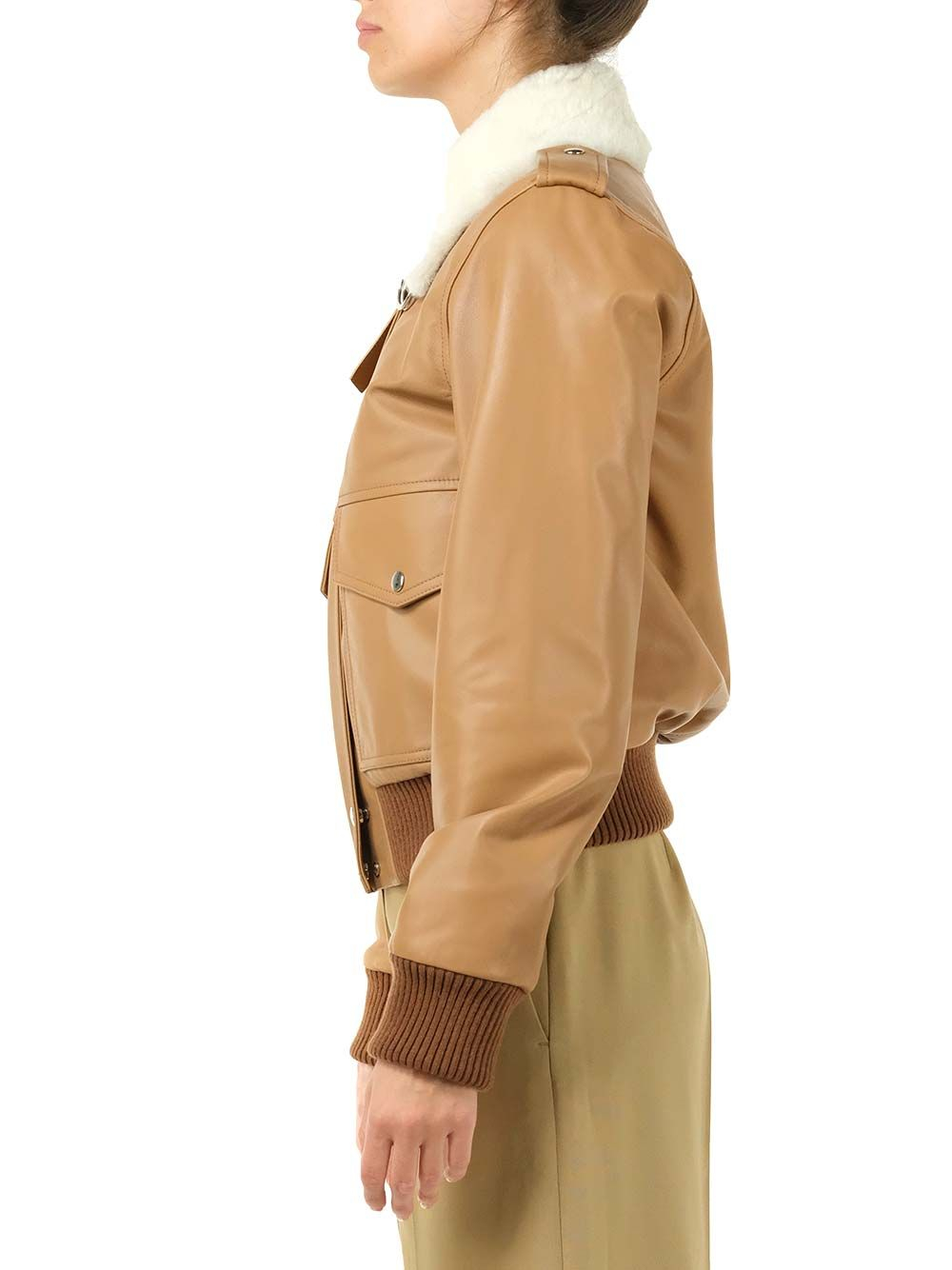 [Loewe] Leather Jacket FW22 S359Y19L433288