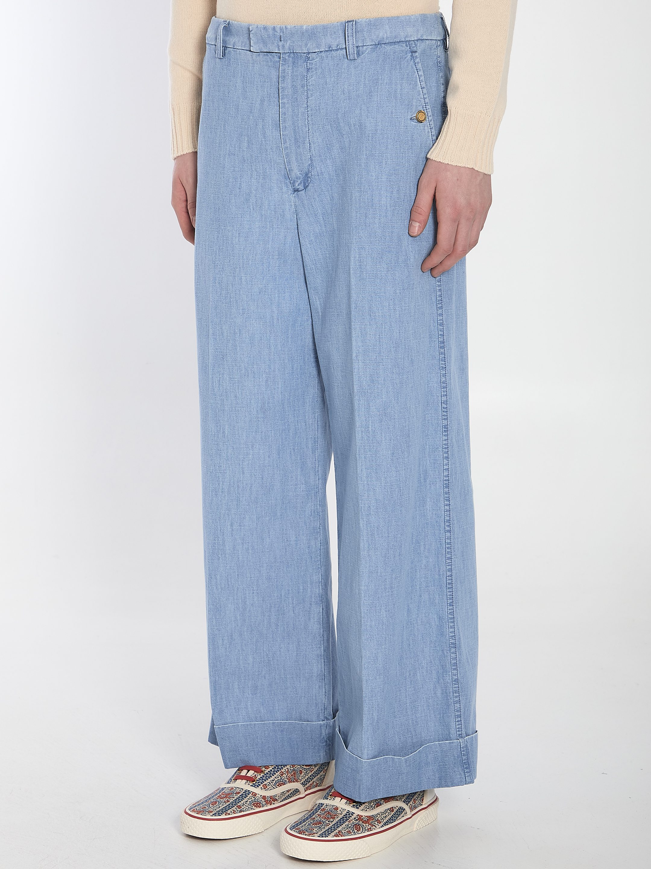 [Valentino Garavani] Trousers SS25 6V3DD03U_ALM_508