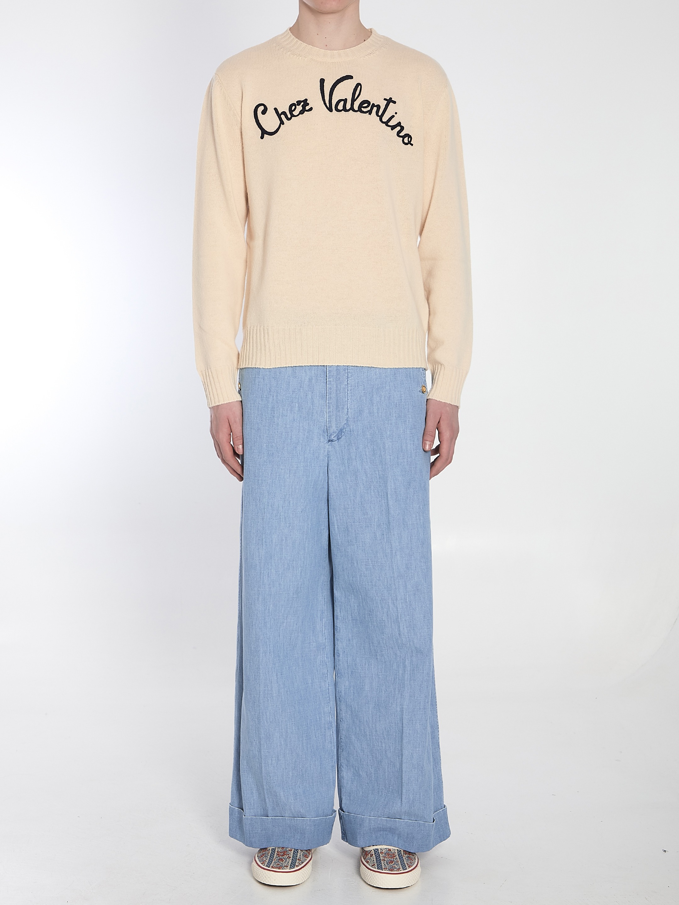 [Valentino Garavani] Trousers SS25 6V3DD03U_ALM_508