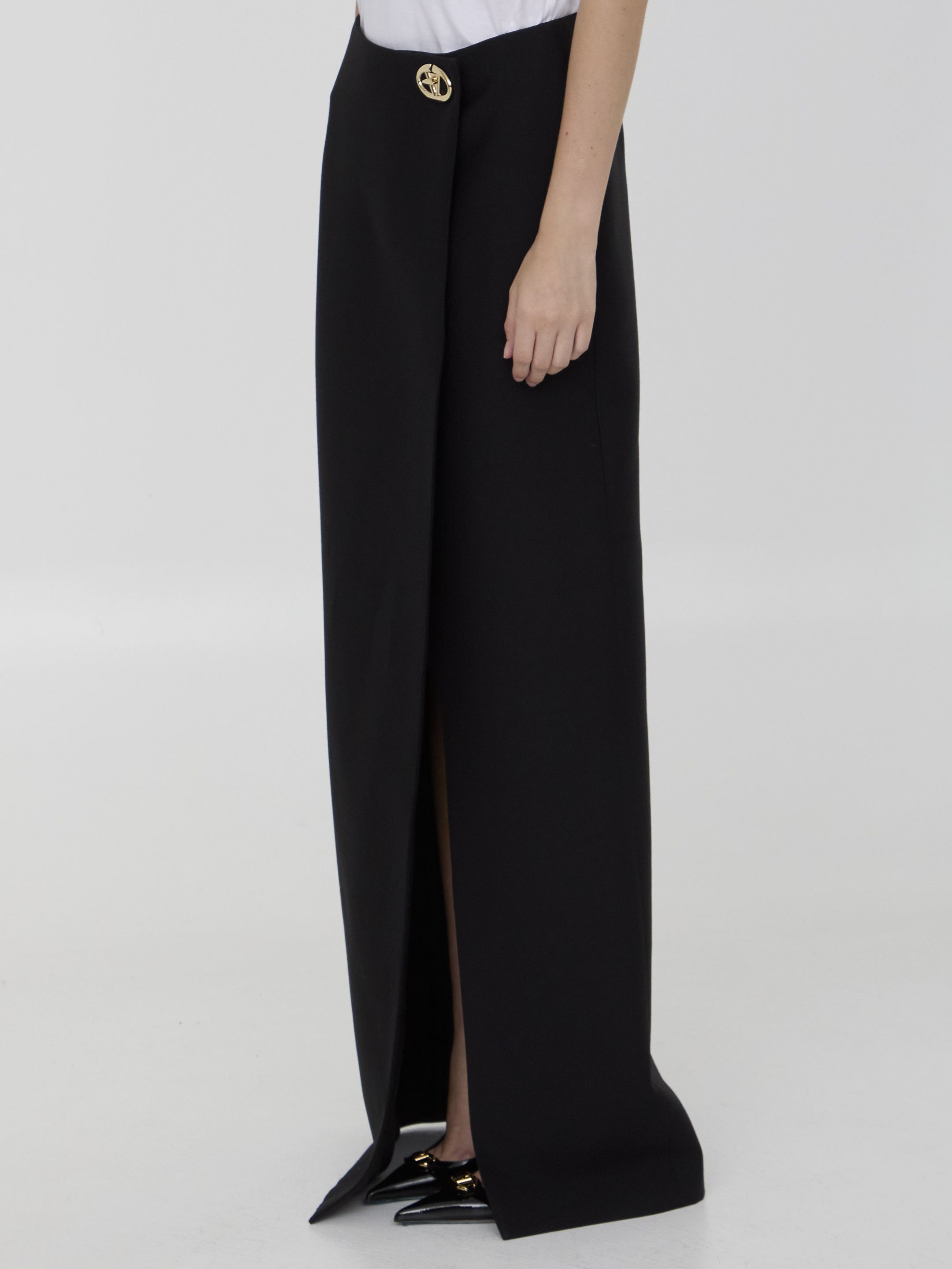 [Valentino Garavani] Long skirt FW24 5B3RABP5_1CF_0NO