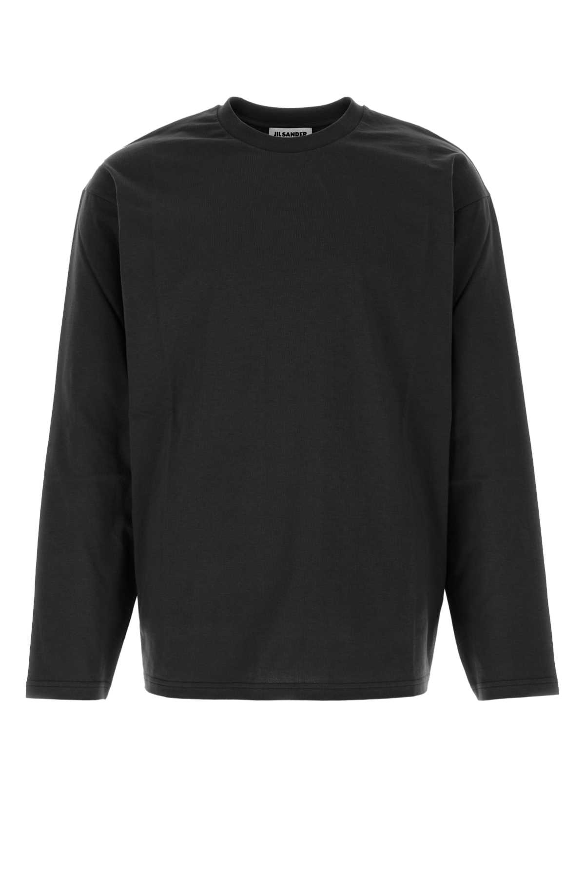 [Jil Sander] T-shirts Long Sleeve SS26 J21GC0196J20360 001