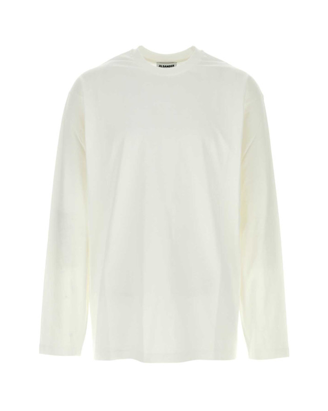 [Jil Sander] T-shirts Long Sleeve SS26 J21GC0196J20360 101