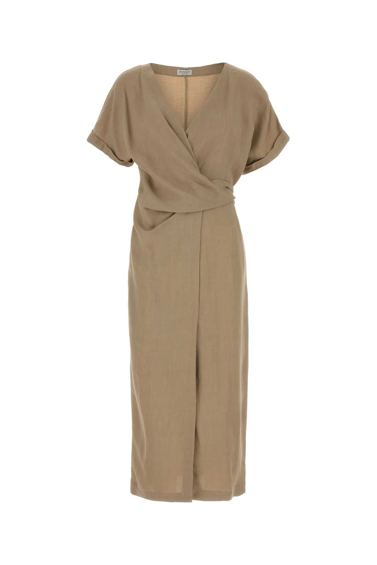 [Brunello Cucinelli] Short sleeve dress SS26 MH126AHG41 C9195