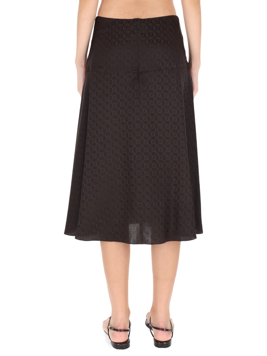 [Fendi] Midi skirt FW25 FQ7688_AUQGF1T6H
