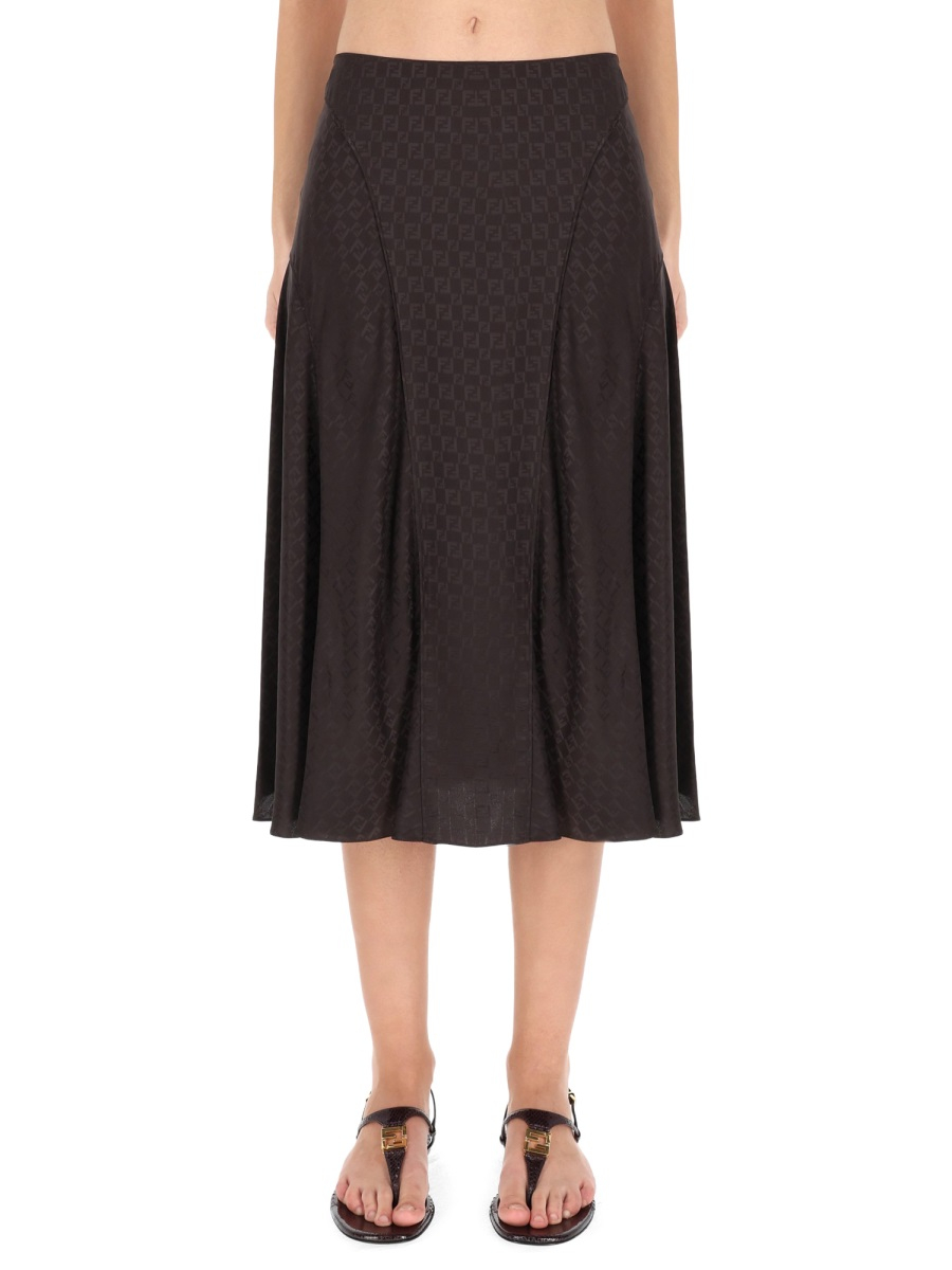 [Fendi] Midi skirt FW25 FQ7688_AUQGF1T6H