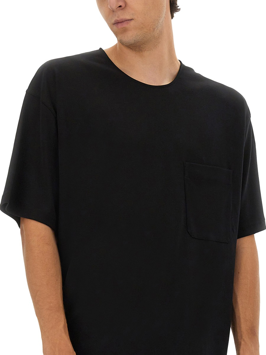 [LEMAIRE] T-shirts Short Sleeve FW25 TO1457_LJ1043BK999