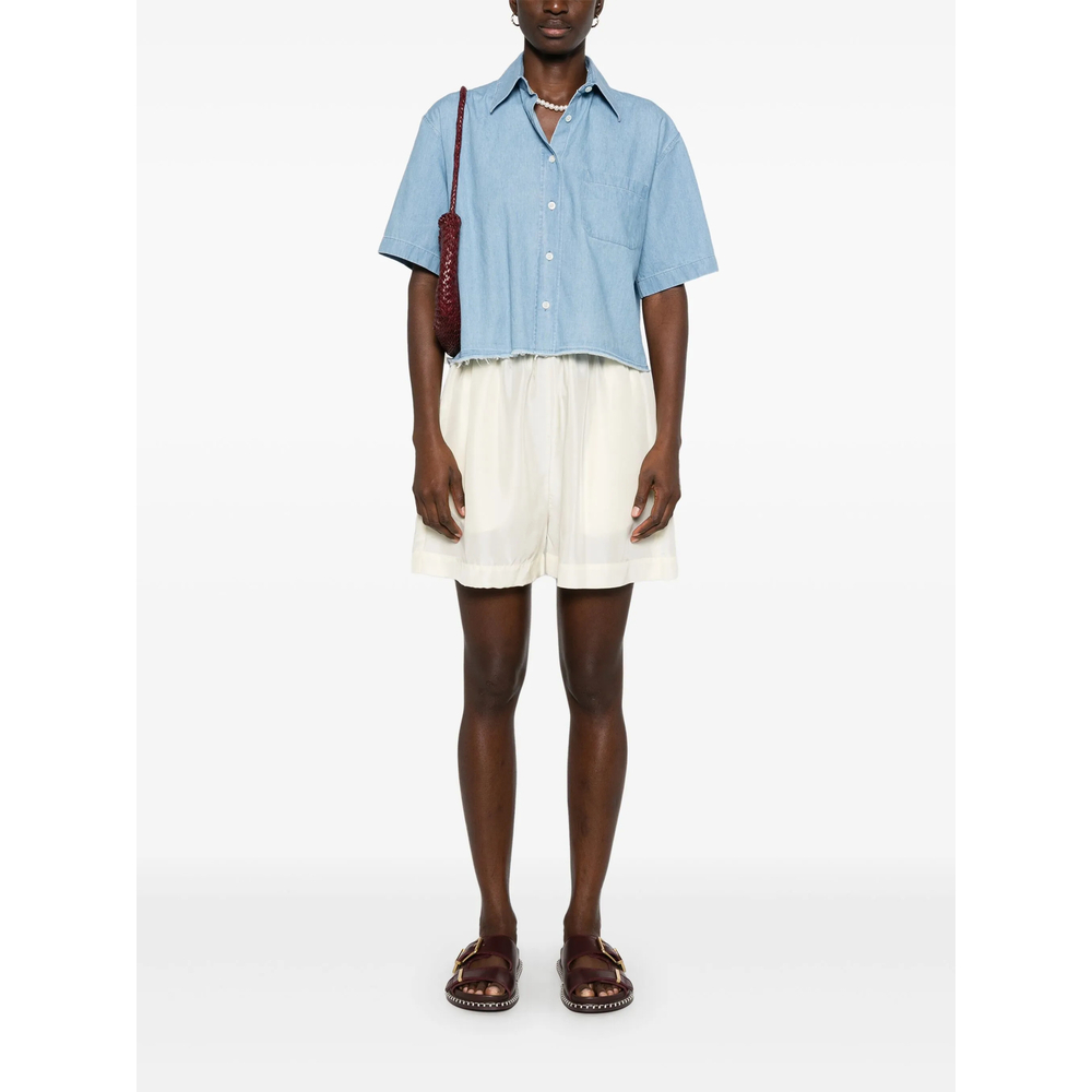 [Mazzarelli] Shirts Short Sleeve SS25 BL/1 CAMILLA BL