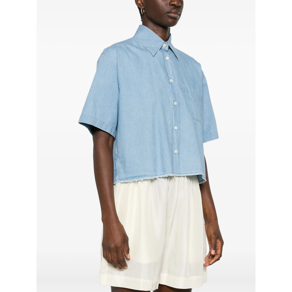 [Mazzarelli] Shirts Short Sleeve SS25 BL/1 CAMILLA BL