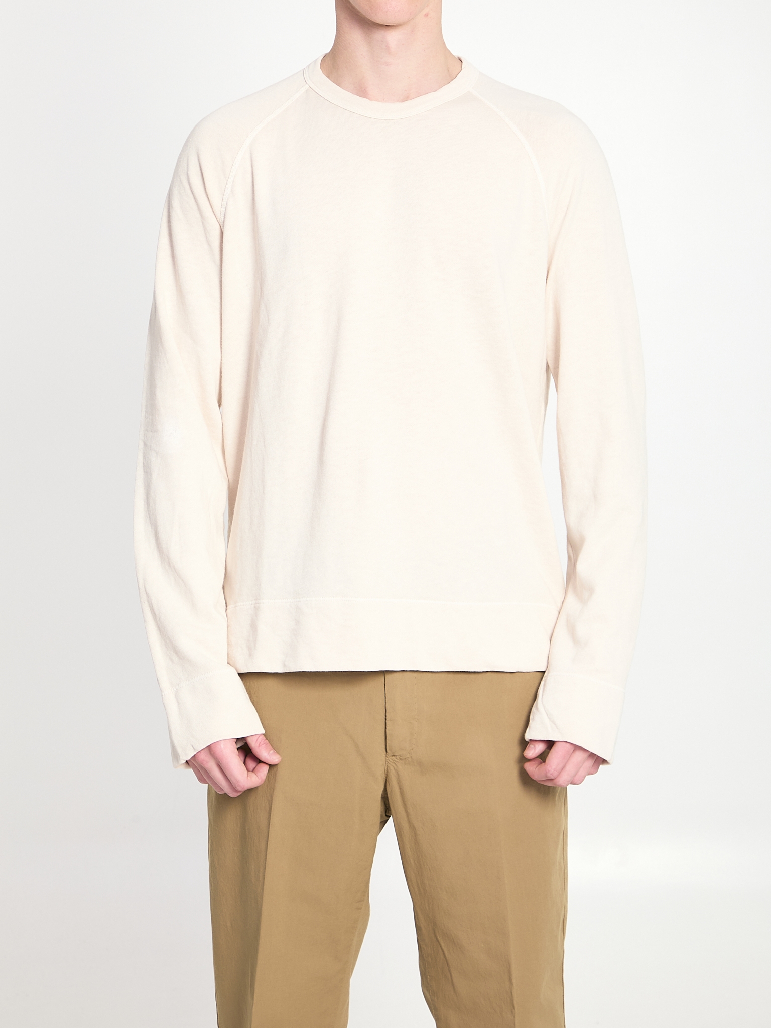 [JAMES PERSE] Sweatshirt SS26 MXA3278__LATTE