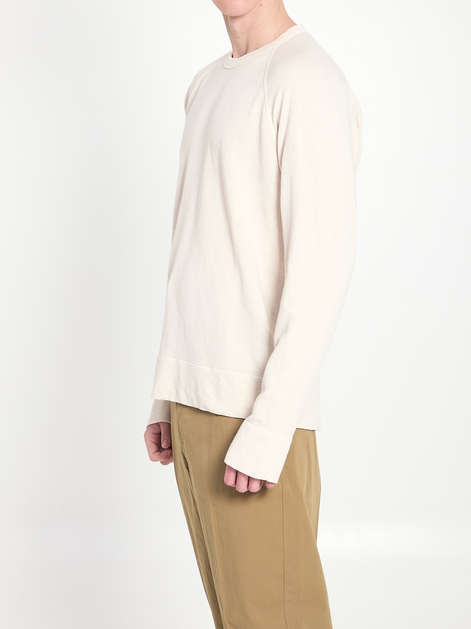 [JAMES PERSE] Sweatshirt SS26 MXA3278__LATTE