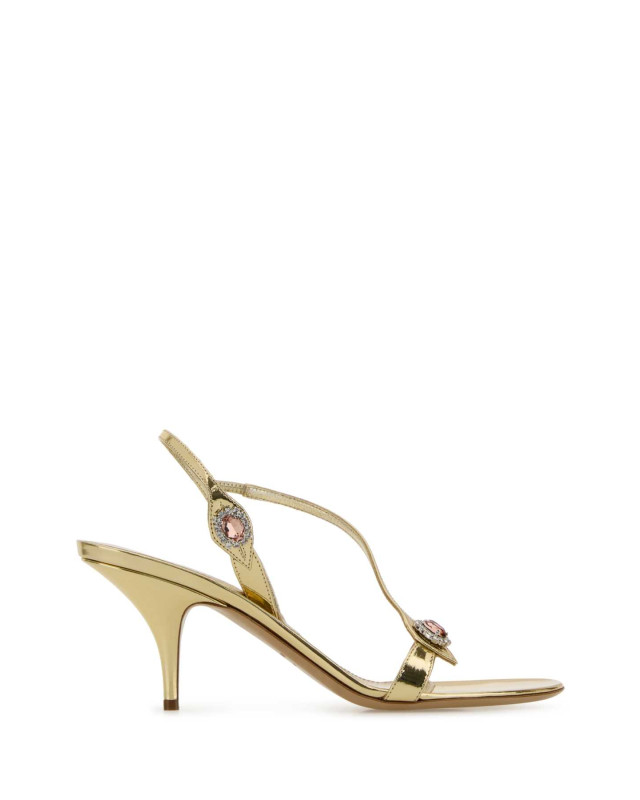 [Salvatore Ferragamo] Sandals SS26 01K8497878931C PLATINOORO