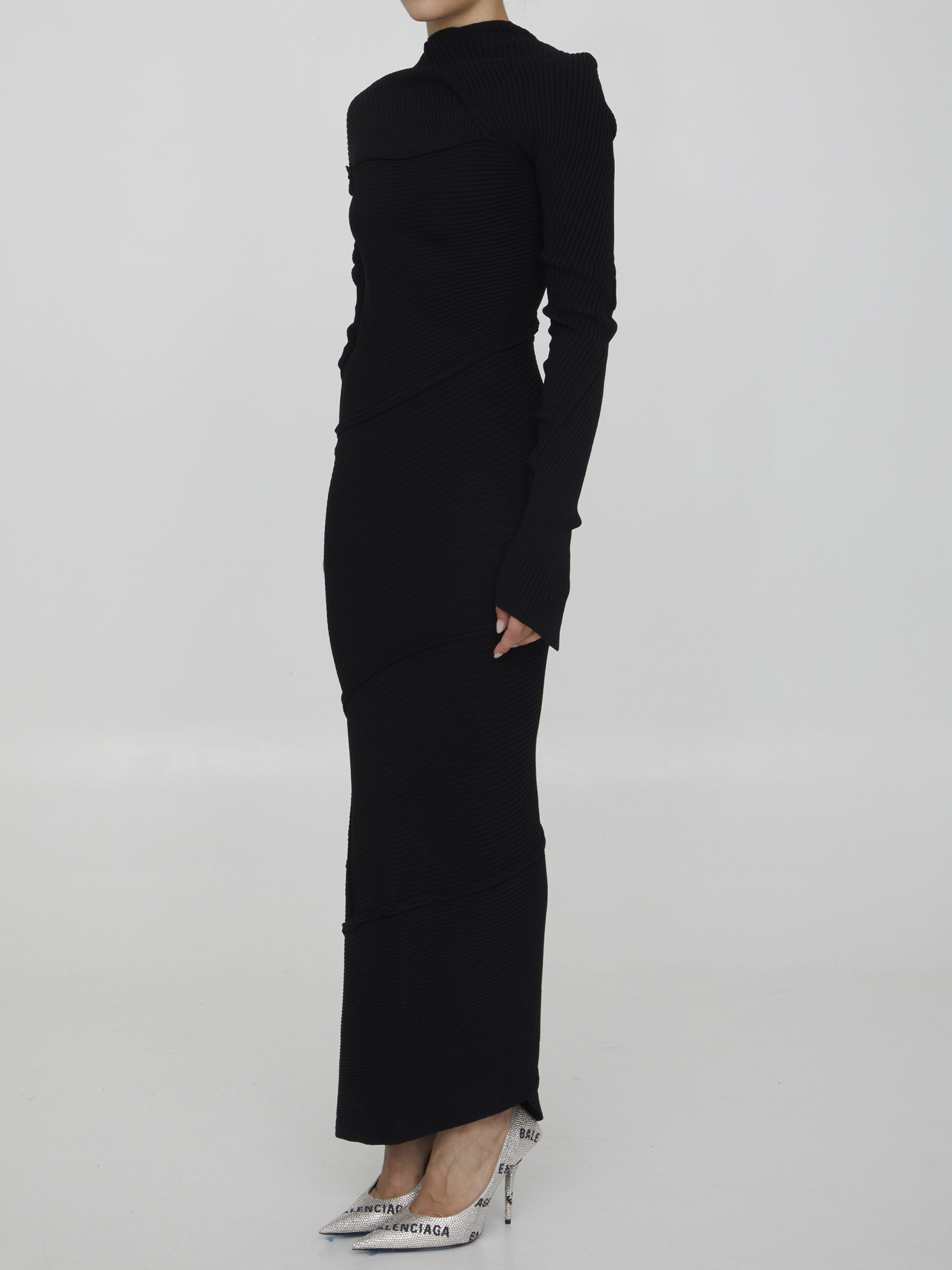 [Balenciaga] Long sleeve dress FW23 751094_T5199_1000