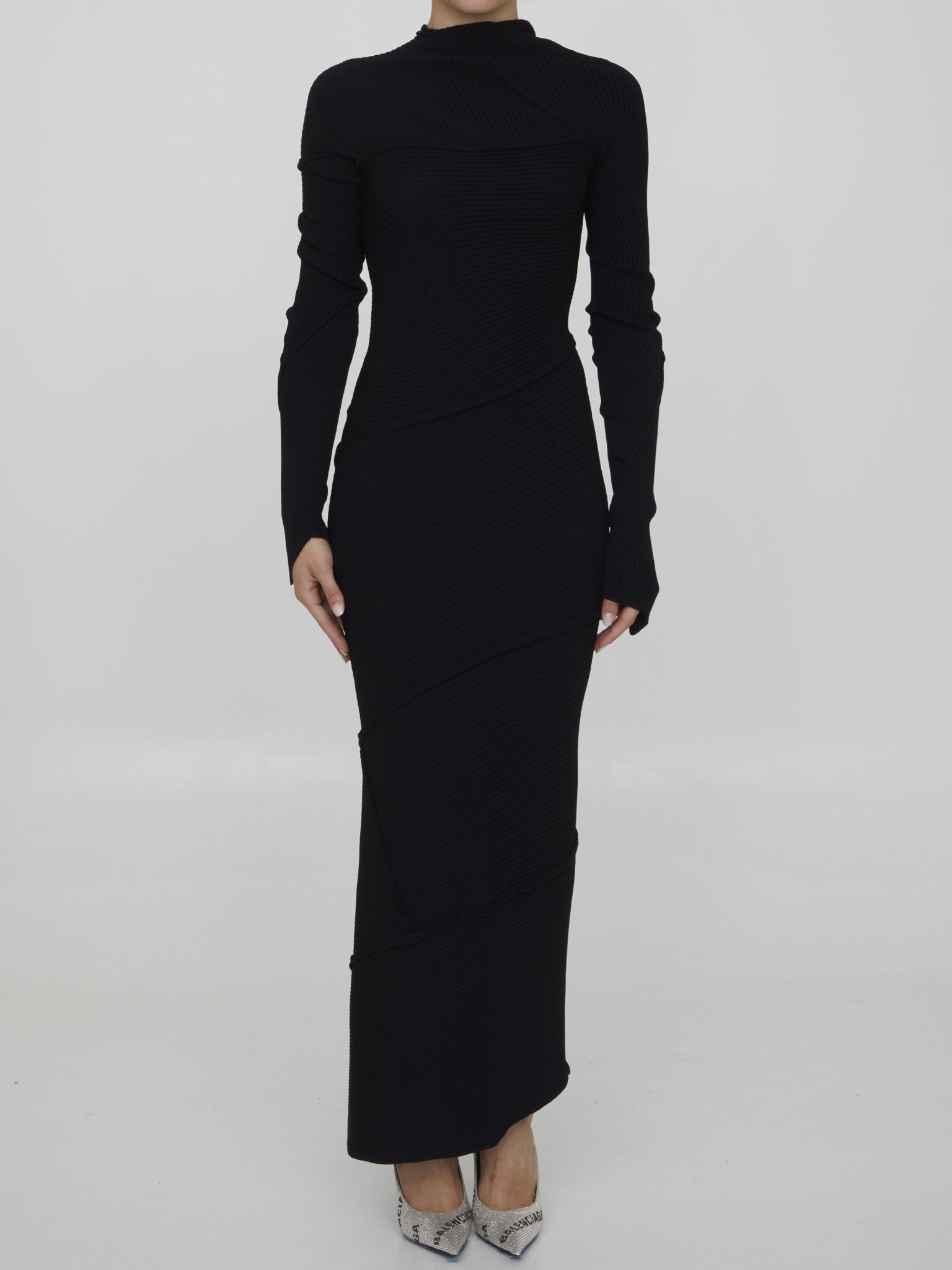 [Balenciaga] Long sleeve dress FW23 751094_T5199_1000