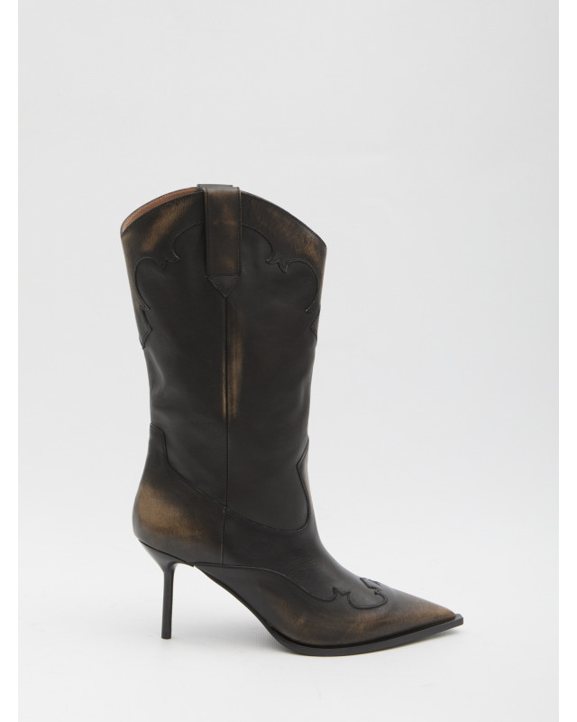 [Paris Texas] Ankle Boots FW25 PX1795_XLTHB_BLACK