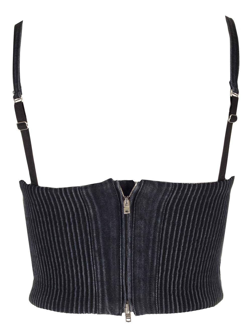[Amiri] Bustier SS24 PS24WDF007FADED BLACK