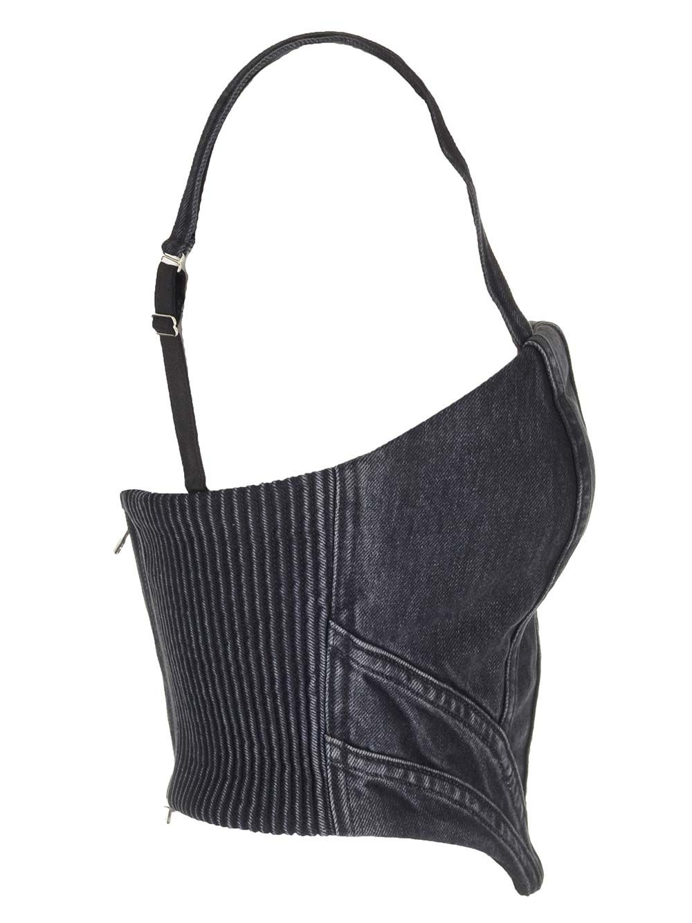 [Amiri] Bustier SS24 PS24WDF007FADED BLACK