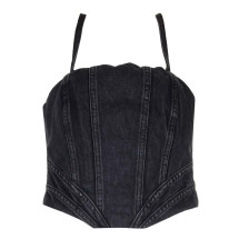[Amiri] Bustier SS24 PS24WDF007FADED BLACK