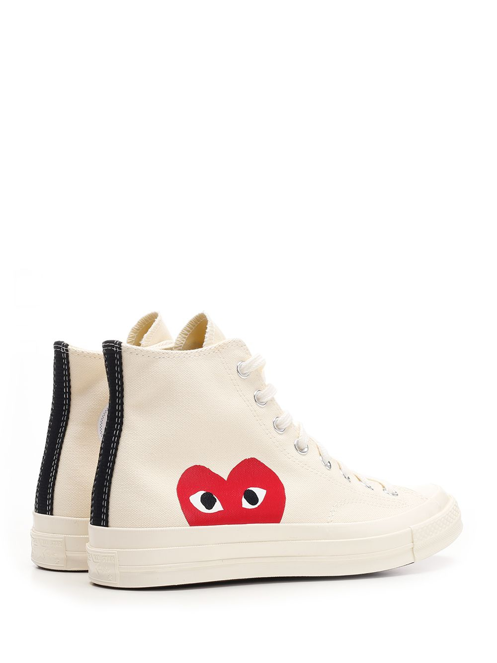 [COMME DES GARCONS PLAY] Sneakers FW23 P1K112 MAN2-WHITE