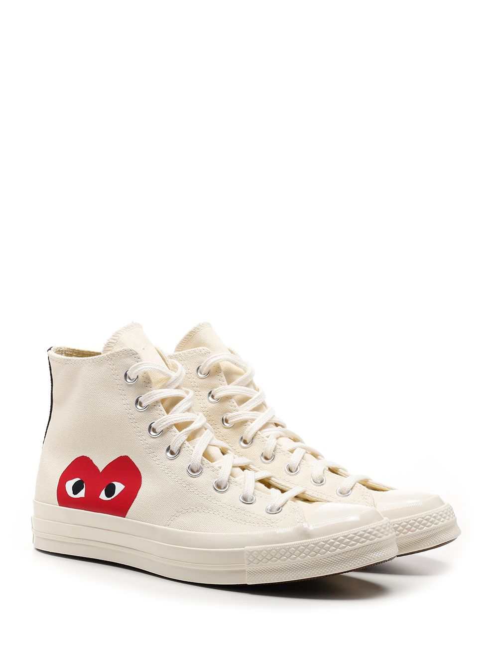[COMME DES GARCONS PLAY] Sneakers FW23 P1K112 MAN2-WHITE