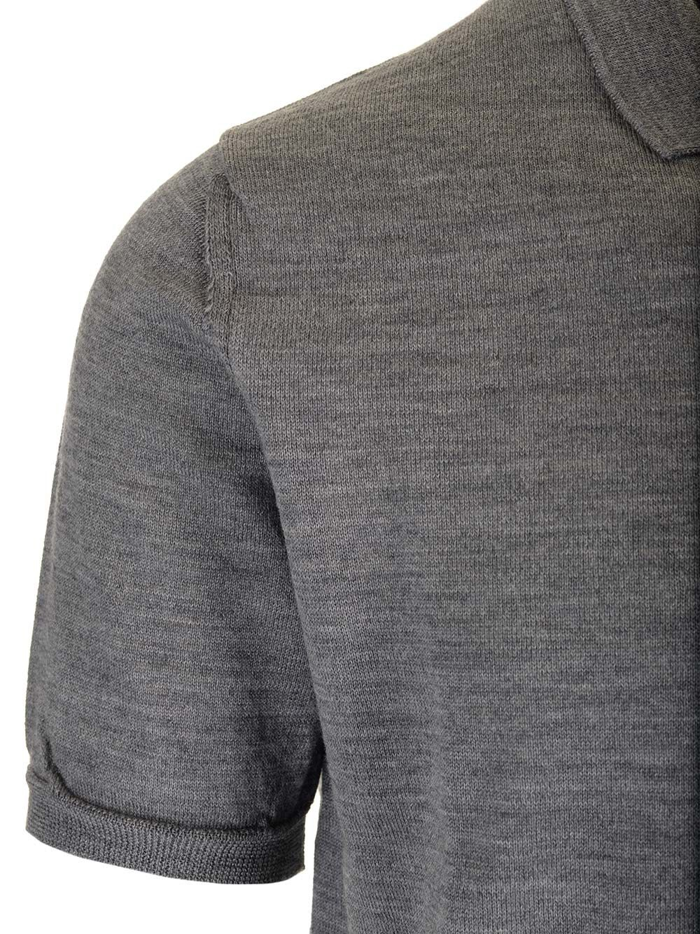 [COMME DES GARCONS PLAY] Shirts Short Sleeve SS24 AX-N094-0513-GREY