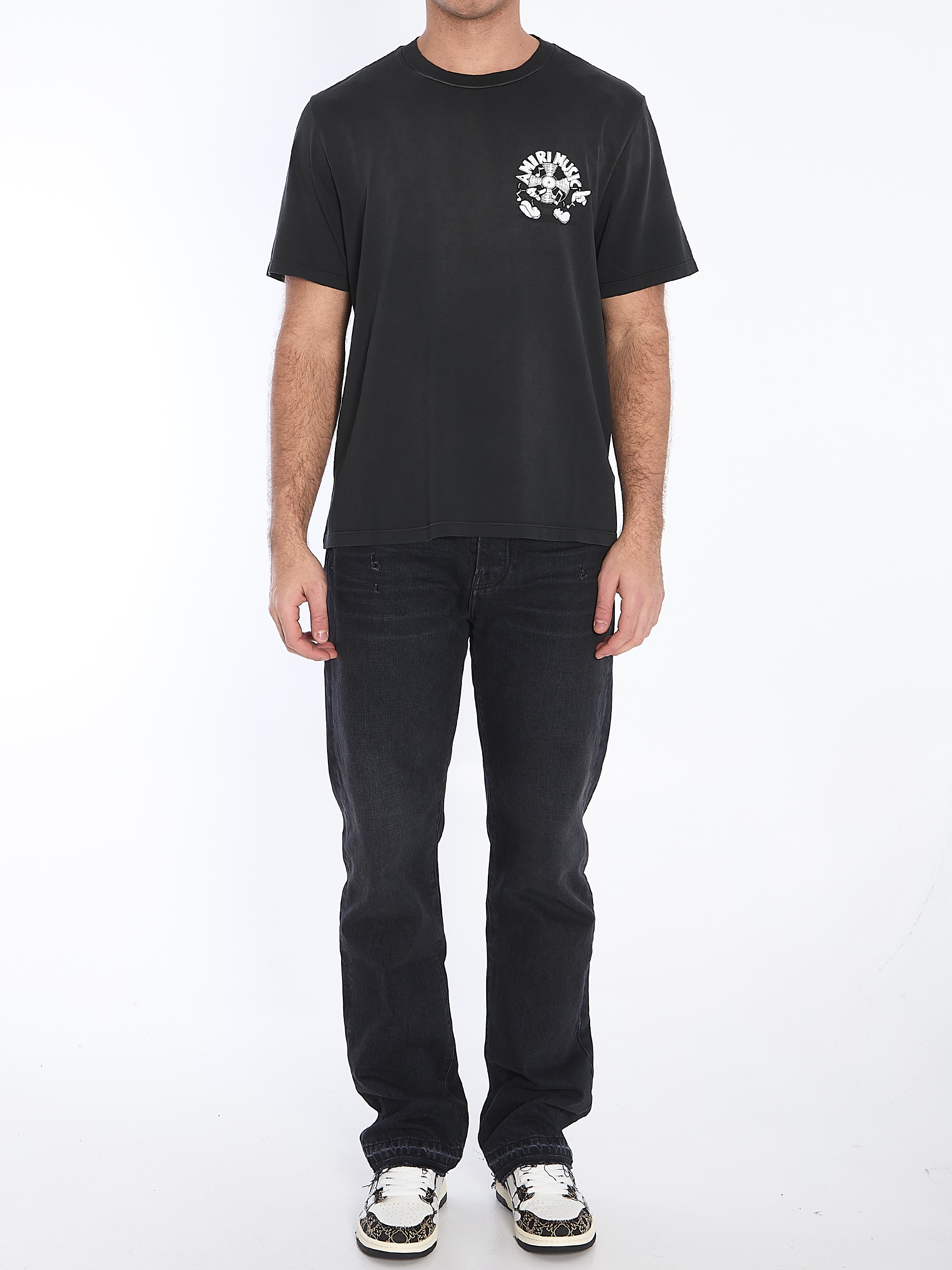 [Amiri] T-shirts Short Sleeve SS25 AMJYTE1168__BLACK