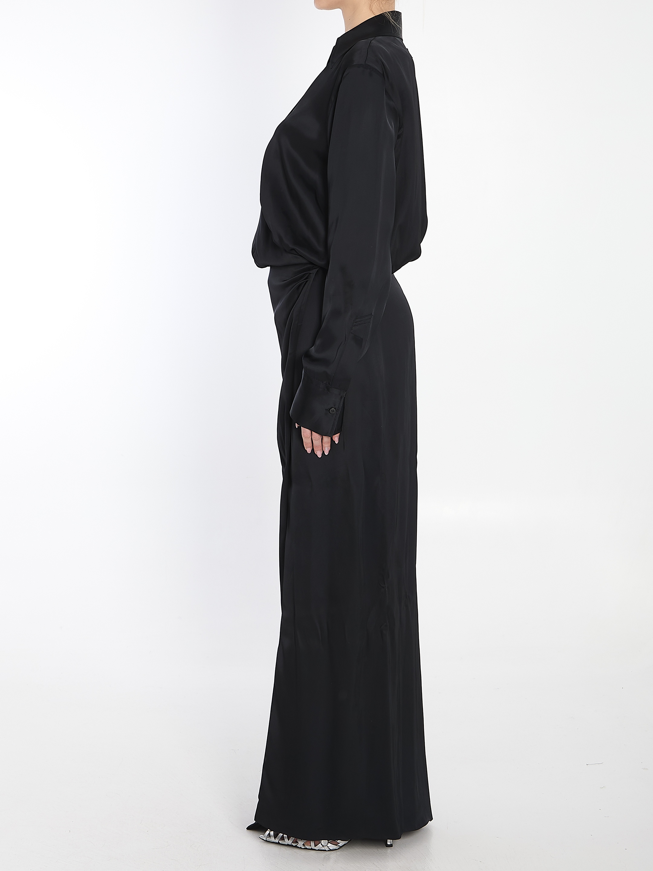 [The Attico] Long sleeve dress SS25 250WCW00211_VVV088AA_100