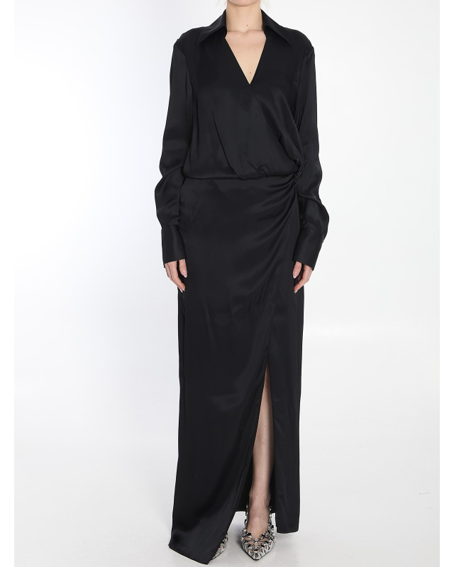 [The Attico] Long sleeve dress SS25 250WCW00211_VVV088AA_100