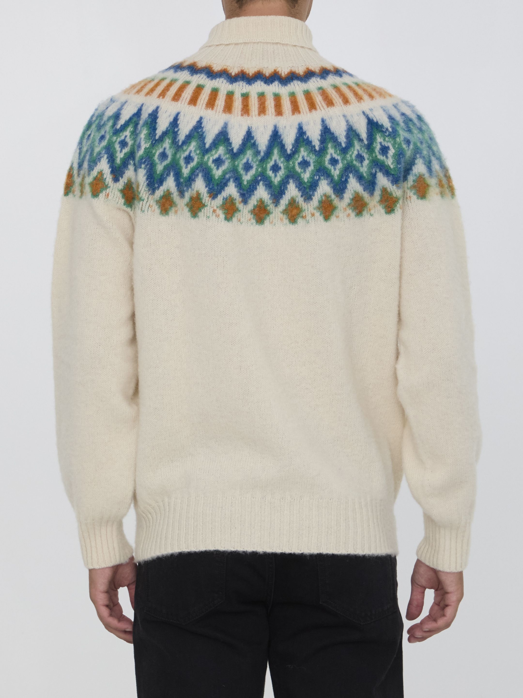 [Howlin] Knitwear FW24 LOVE ON THE ROCKS__ECRU