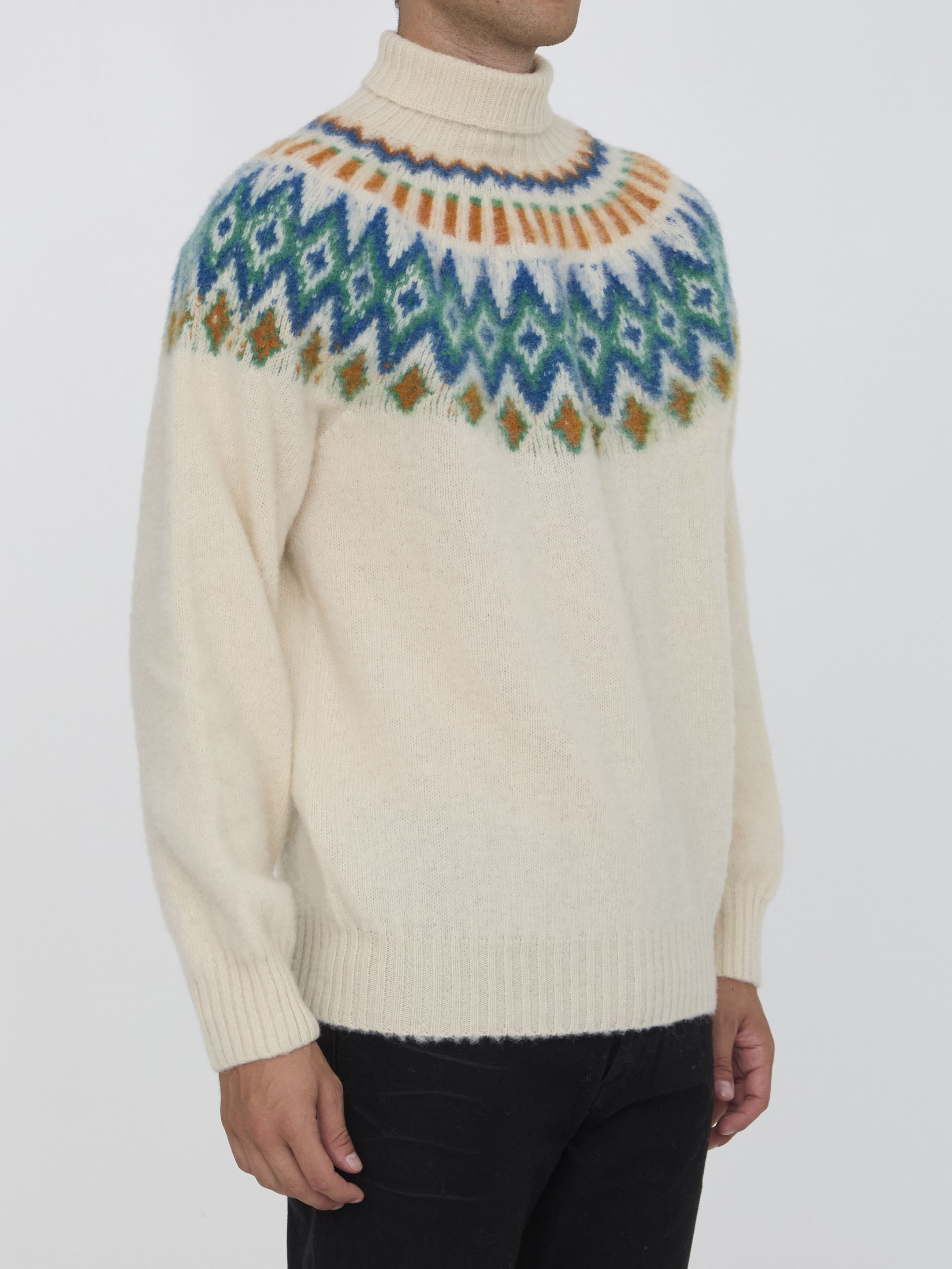 [Howlin] Knitwear FW24 LOVE ON THE ROCKS__ECRU