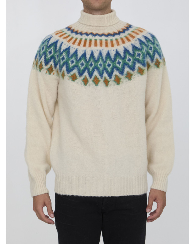 [Howlin] Knitwear FW24 LOVE ON THE ROCKS__ECRU