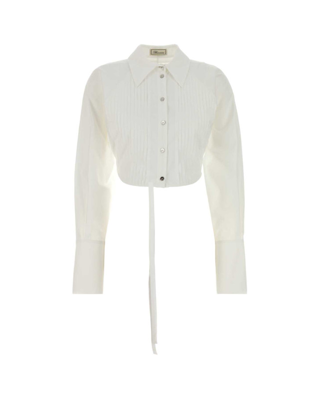 [BLUMARINE] Shirts Long Sleeve SS26 2C464A N0103