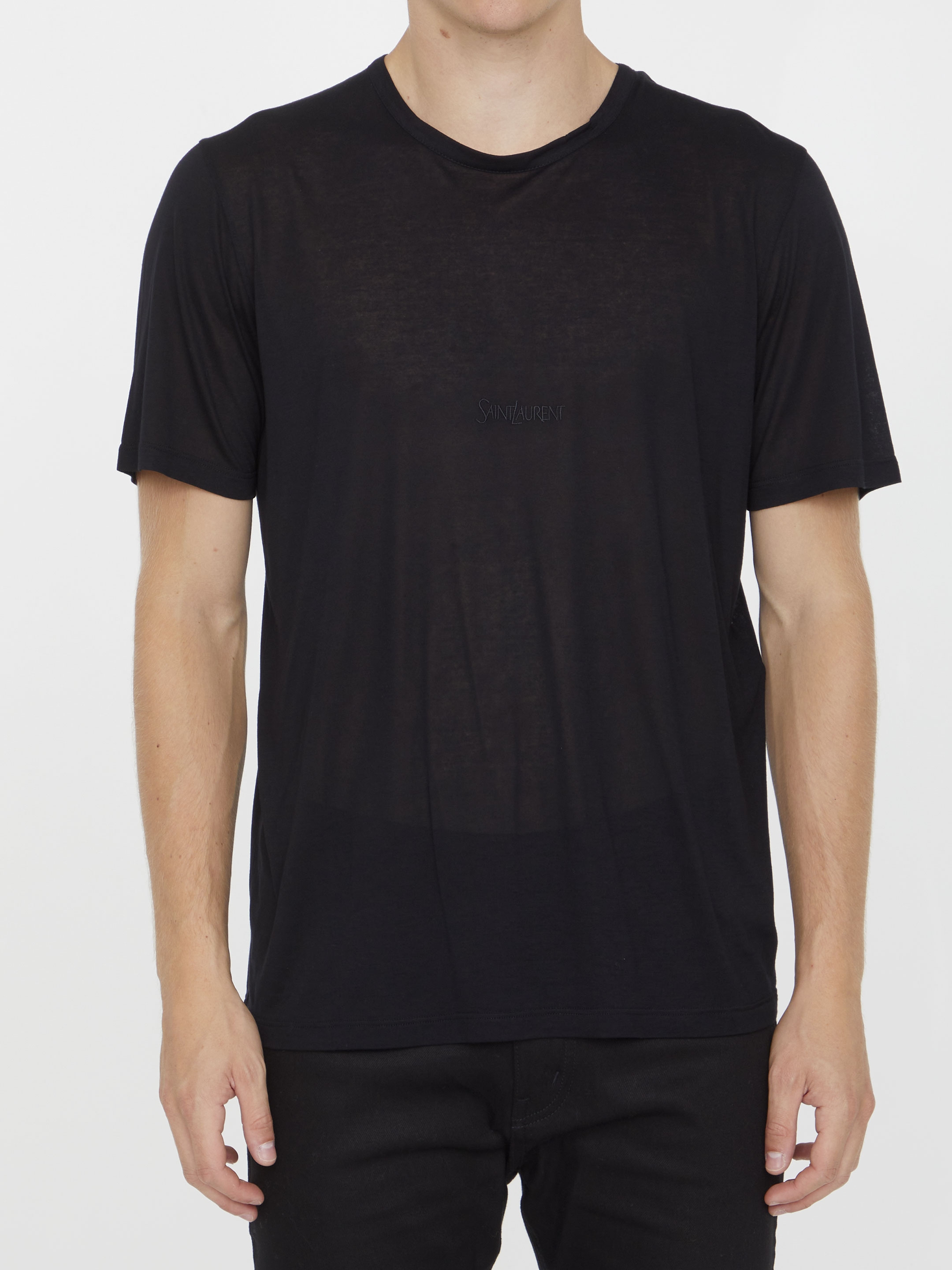 [Saint Laurent] T-shirts Short Sleeve FW25 749102_Y37IL_1000