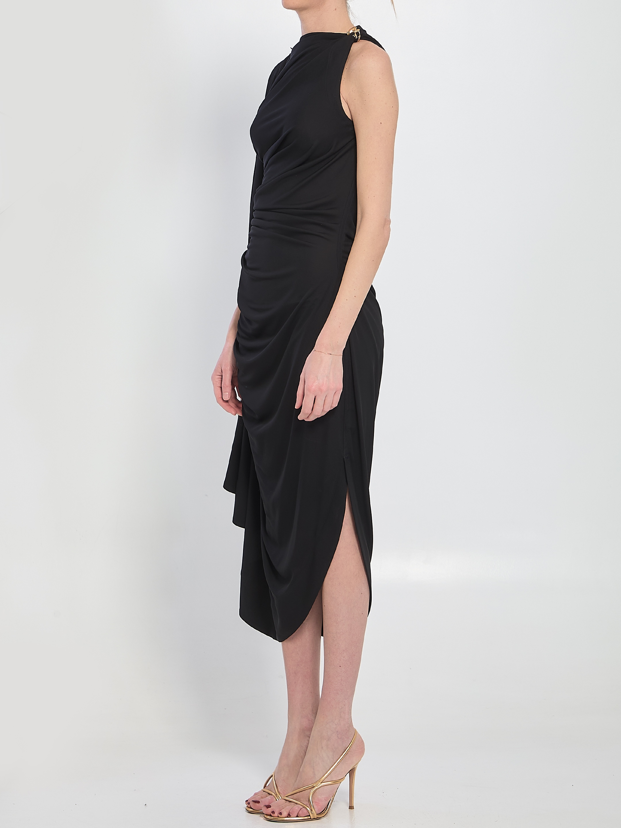 [Bottega Veneta] Sleeveless dress SS25 819930_V4N20_1000