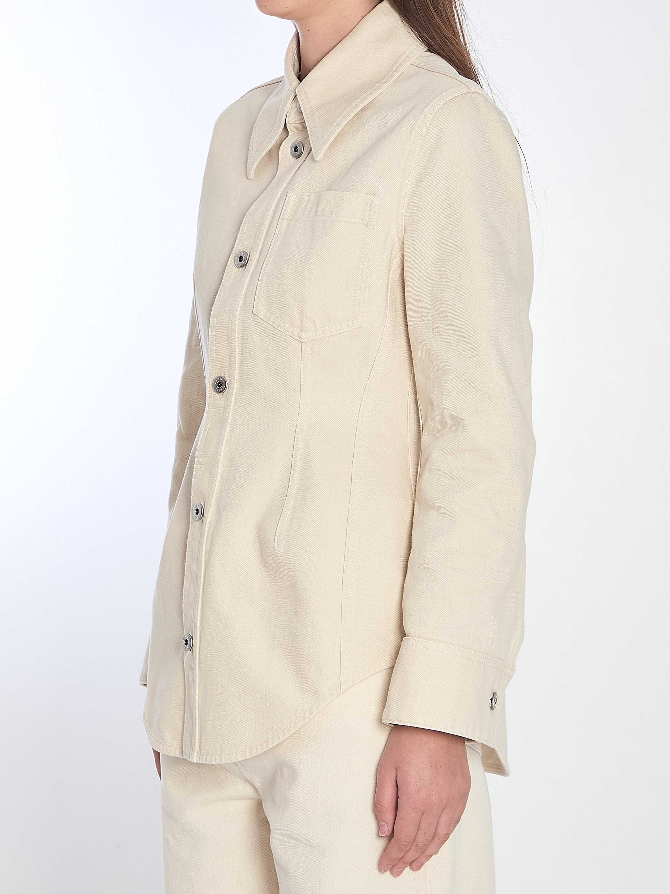 [Bottega Veneta] Shirts Long Sleeve SS25 829180_V5DV0_9247