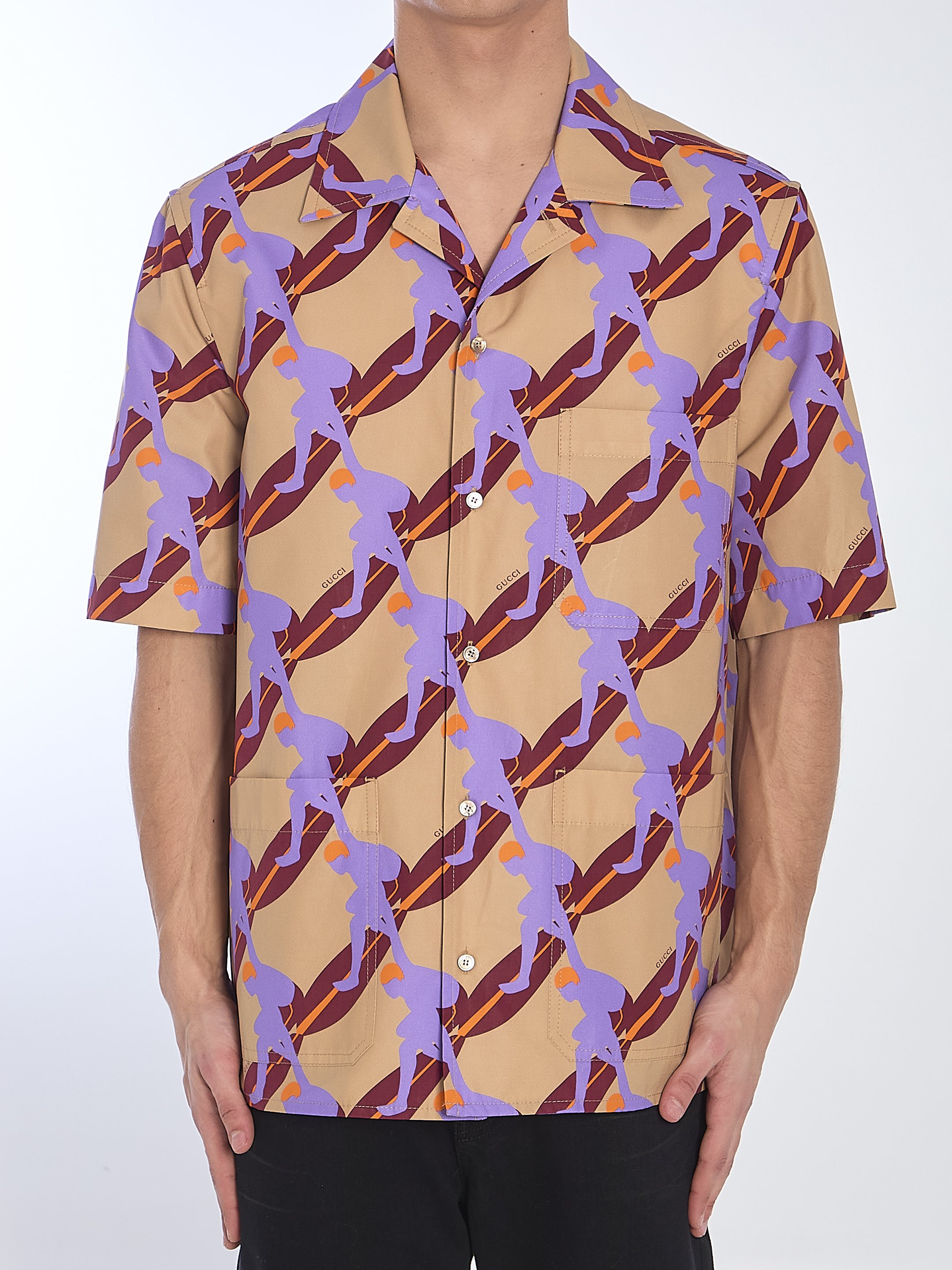 [Gucci] Shirts Short Sleeve SS25 821498_Z7AMZ_2040