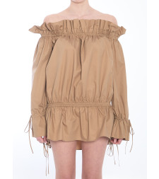 [Saint Laurent] Long sleeve dress SS25 820966_Y3K75_2560