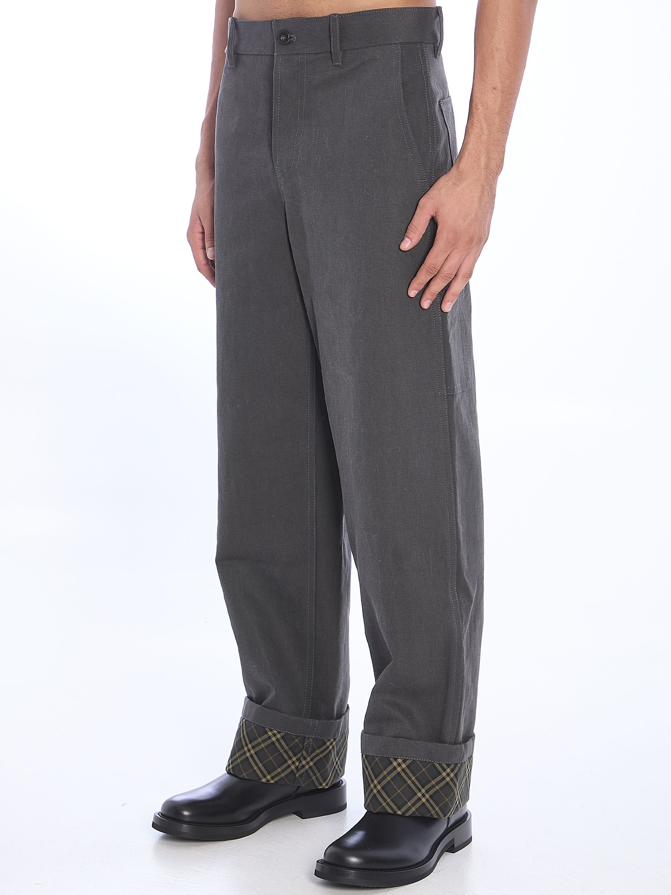 [Burberry] Trousers FW24 8097557__A1189