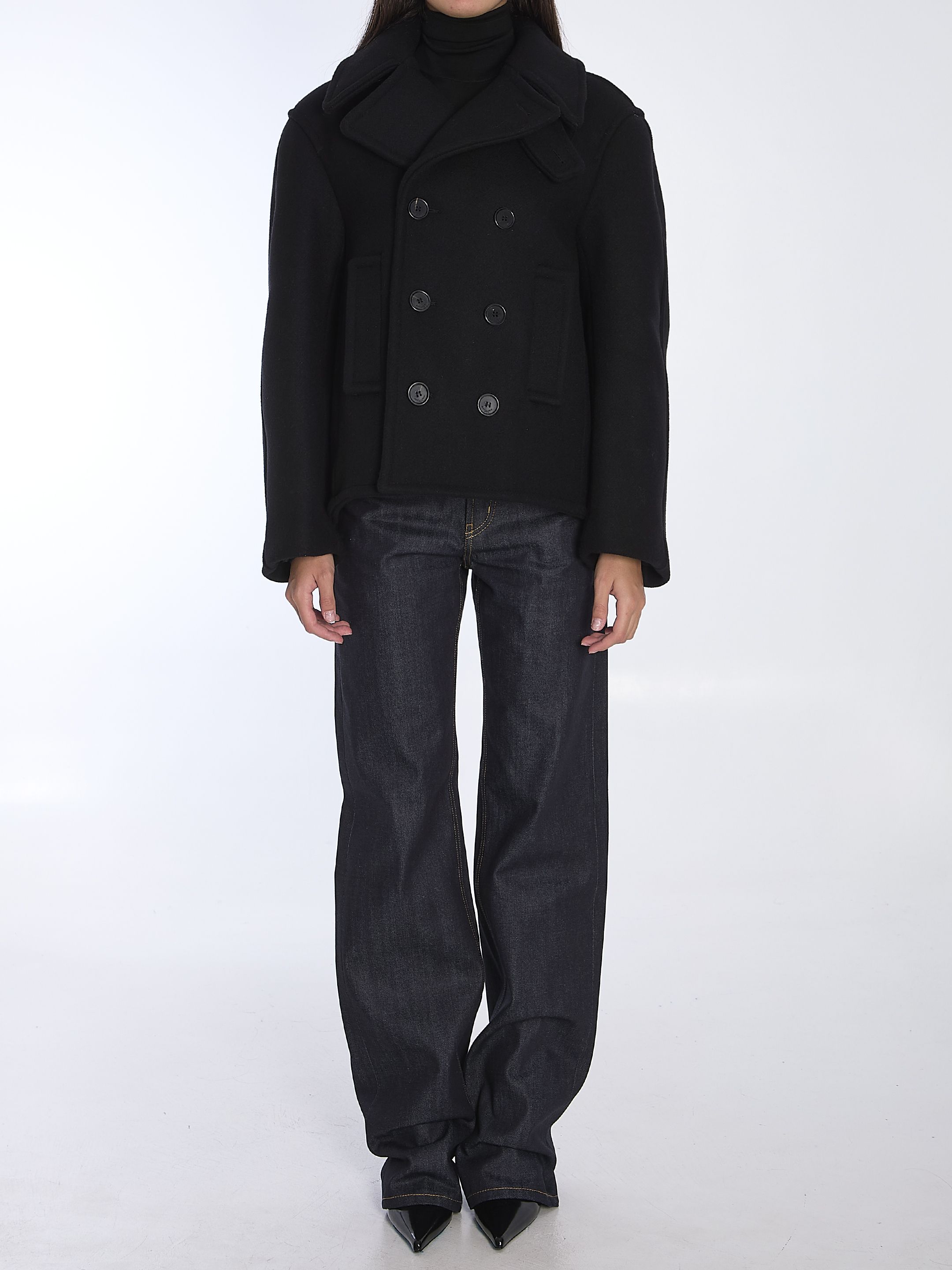 [Saint Laurent] Coat FW24 810508_Y080W_1000