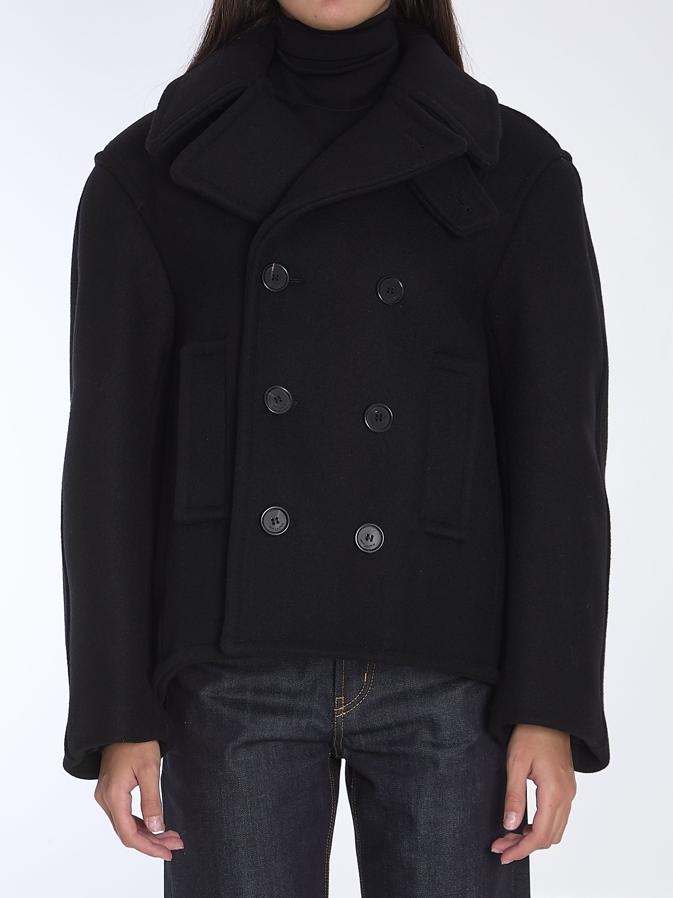 [Saint Laurent] Coat FW24 810508_Y080W_1000