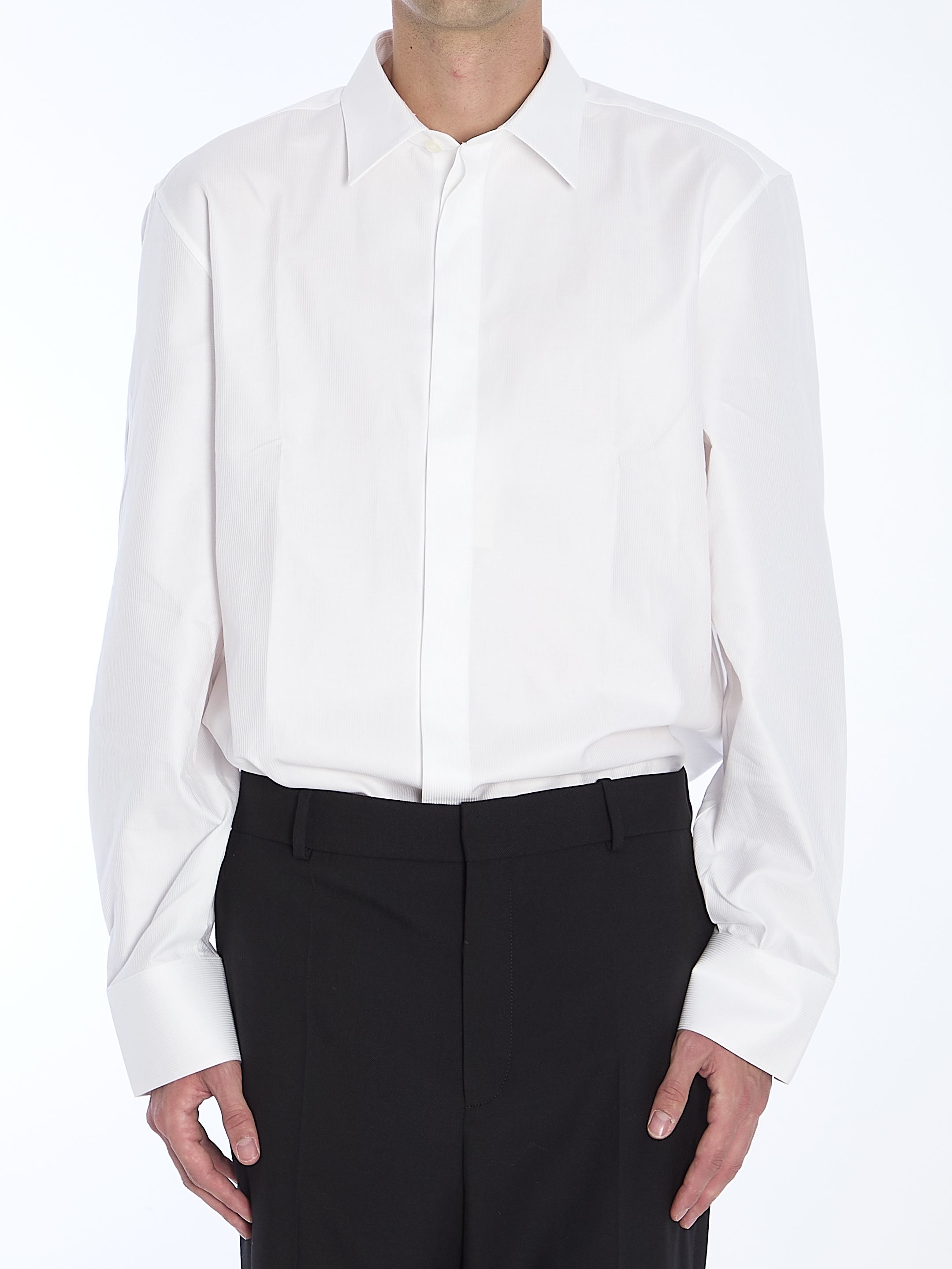 [Saint Laurent] Shirts Long Sleeve SS25 795529_Y1J11_9000