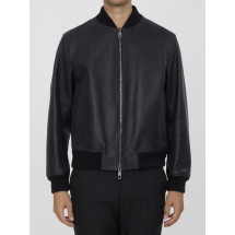 [DOLCE&GABBANA] Leather Jacket FW24 G9BFQL_HULUG_N0000