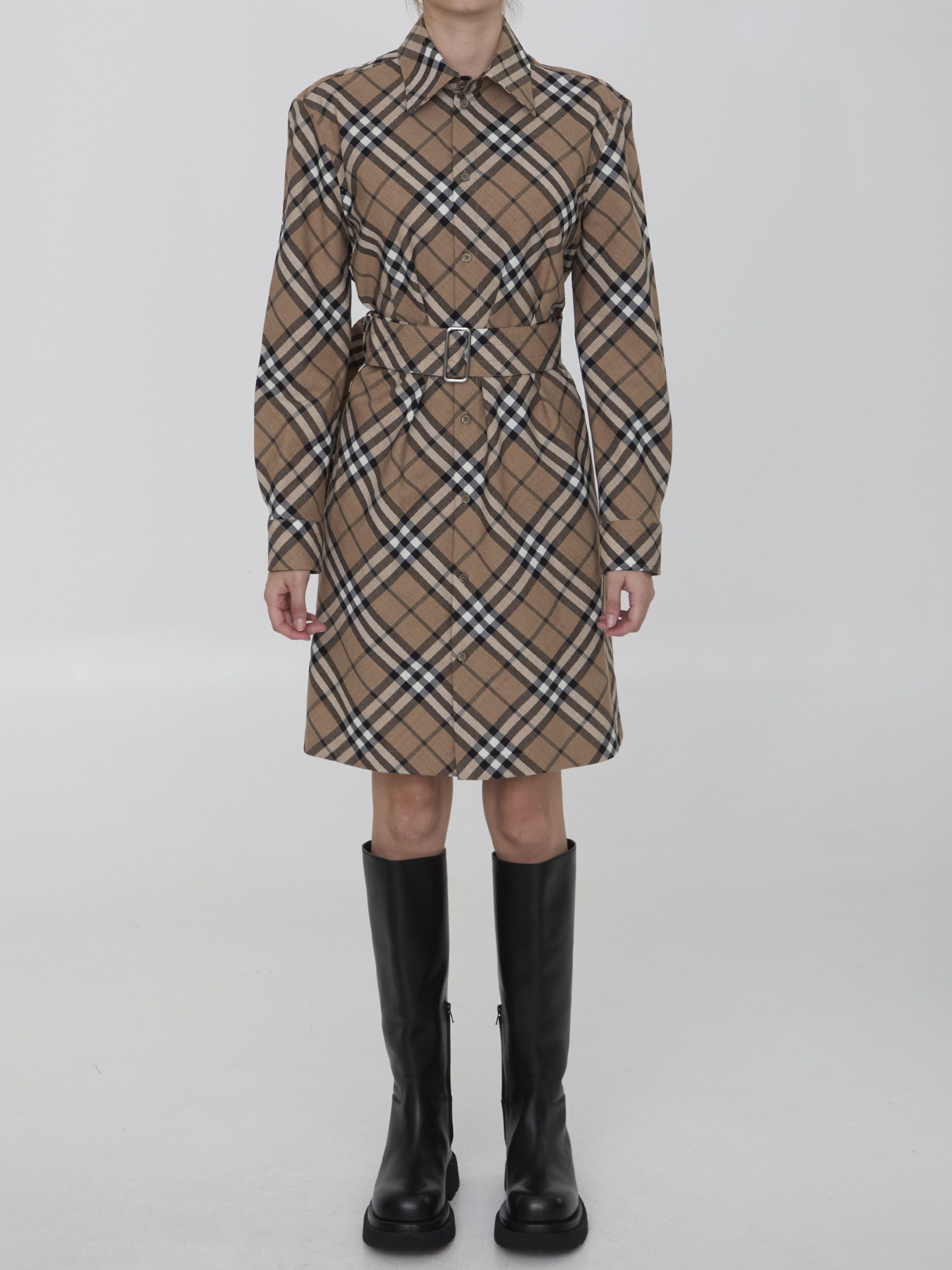 [Burberry] Long sleeve dress FW24 8095080__C1202