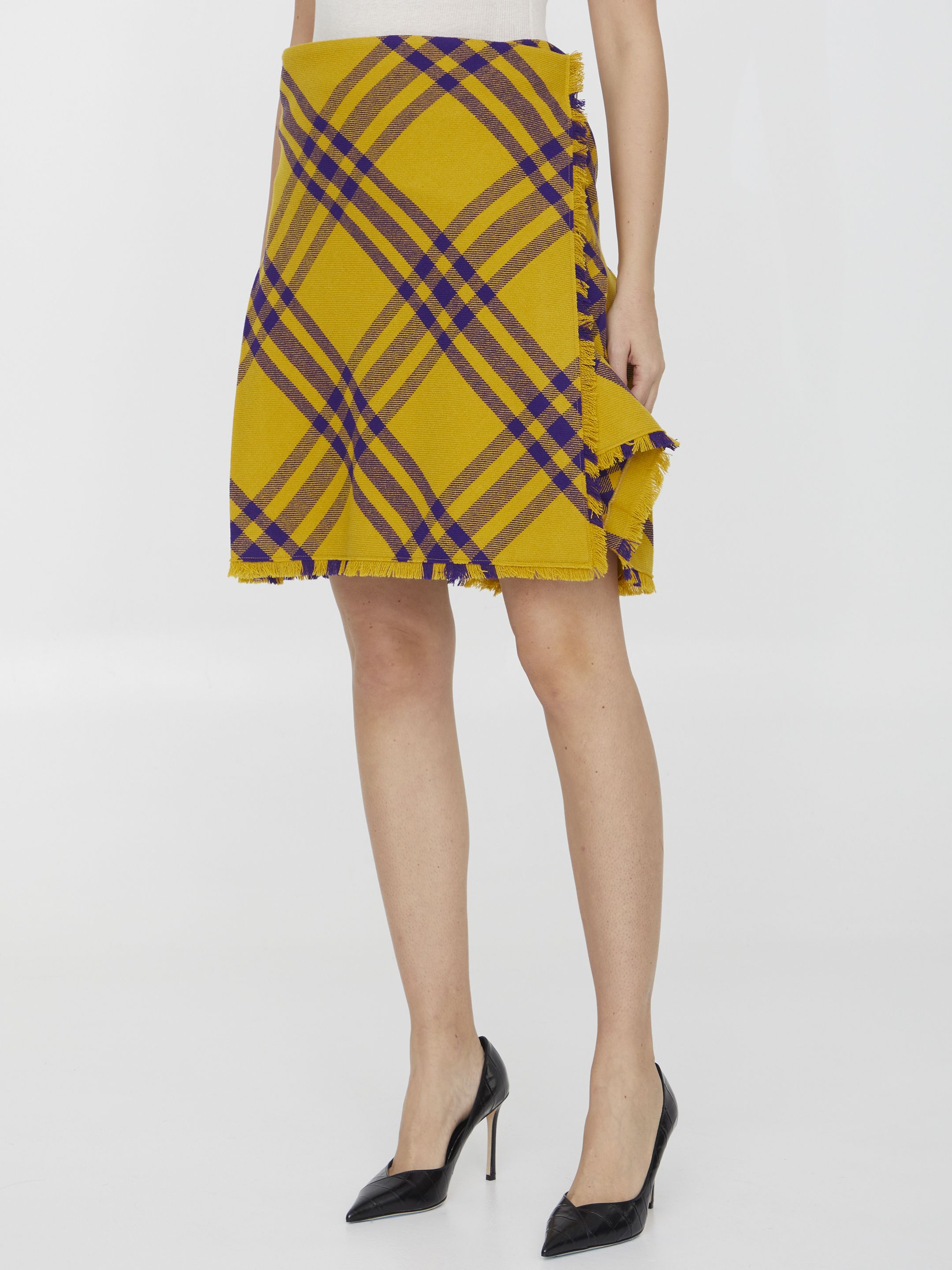 [Burberry] Mini skirt FW23 8077198__B7339