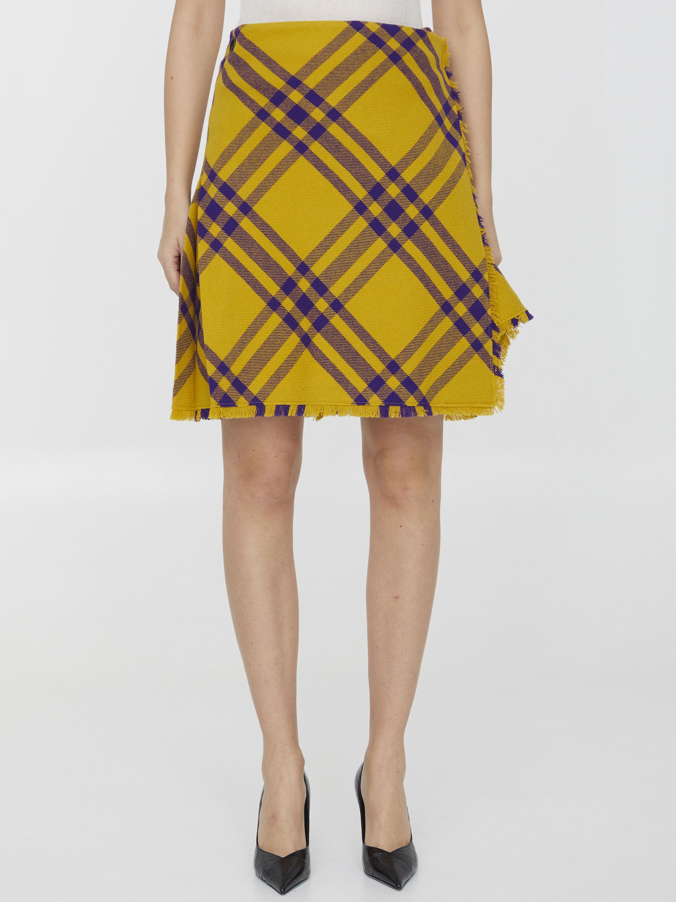 [Burberry] Mini skirt FW23 8077198__B7339