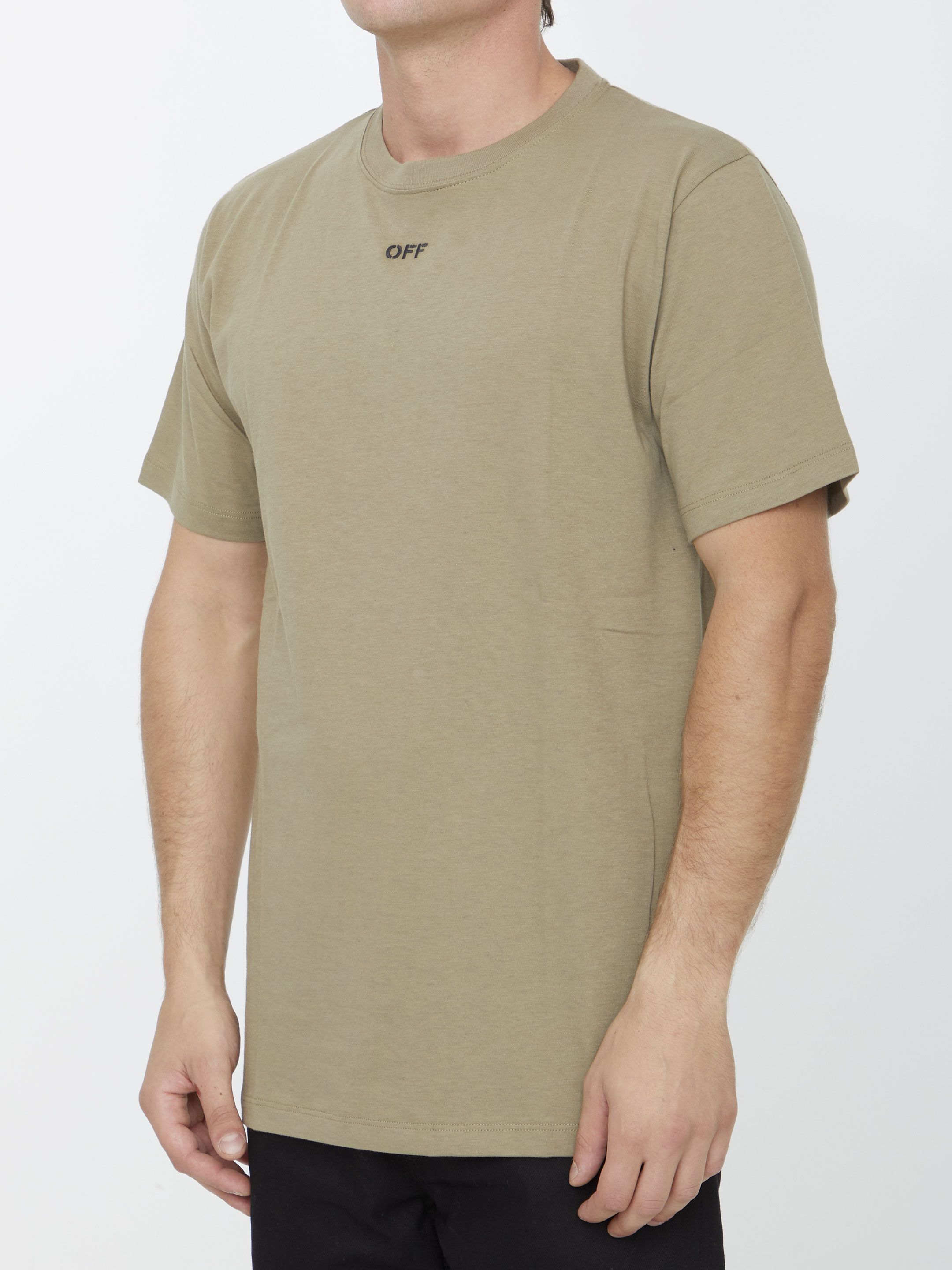 [Off White] T-shirts Short Sleeve FW23 OMAA027F23JER008__6110