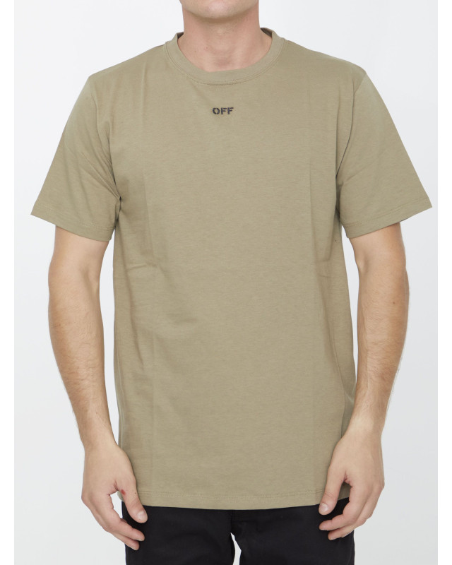[Off White] T-shirts Short Sleeve FW23 OMAA027F23JER008__6110