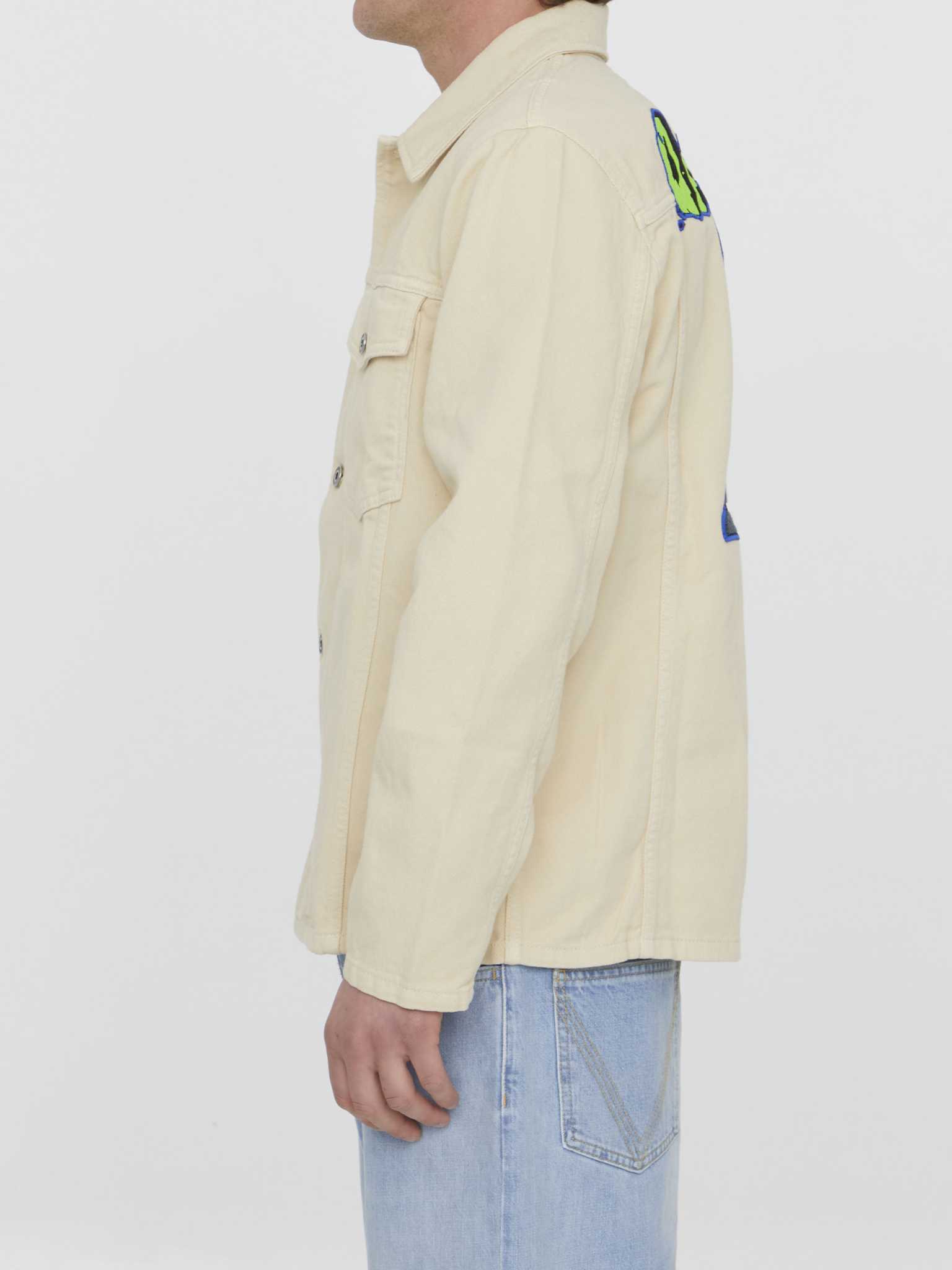 [Off White] Shirts Long Sleeve SS23 OMYD046S23DEN003__0170